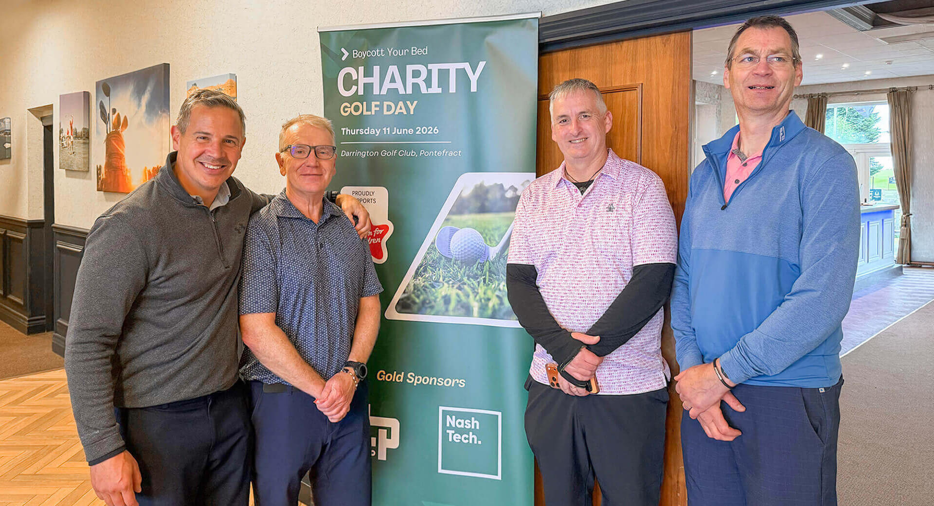NashTech sponsors charity golf day 2026