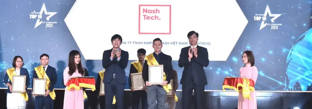 NashTech recognised as one of the Top 10 ICT Companies in Vietnam