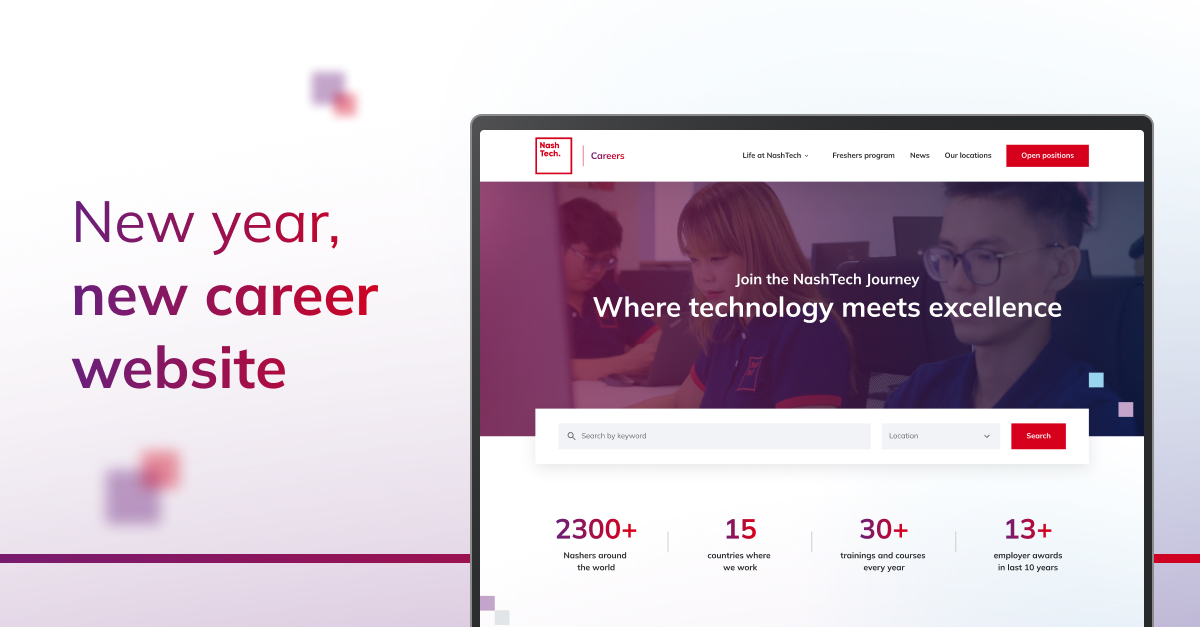 NashTech unveils new careers platform to transform the candidate job search experience.