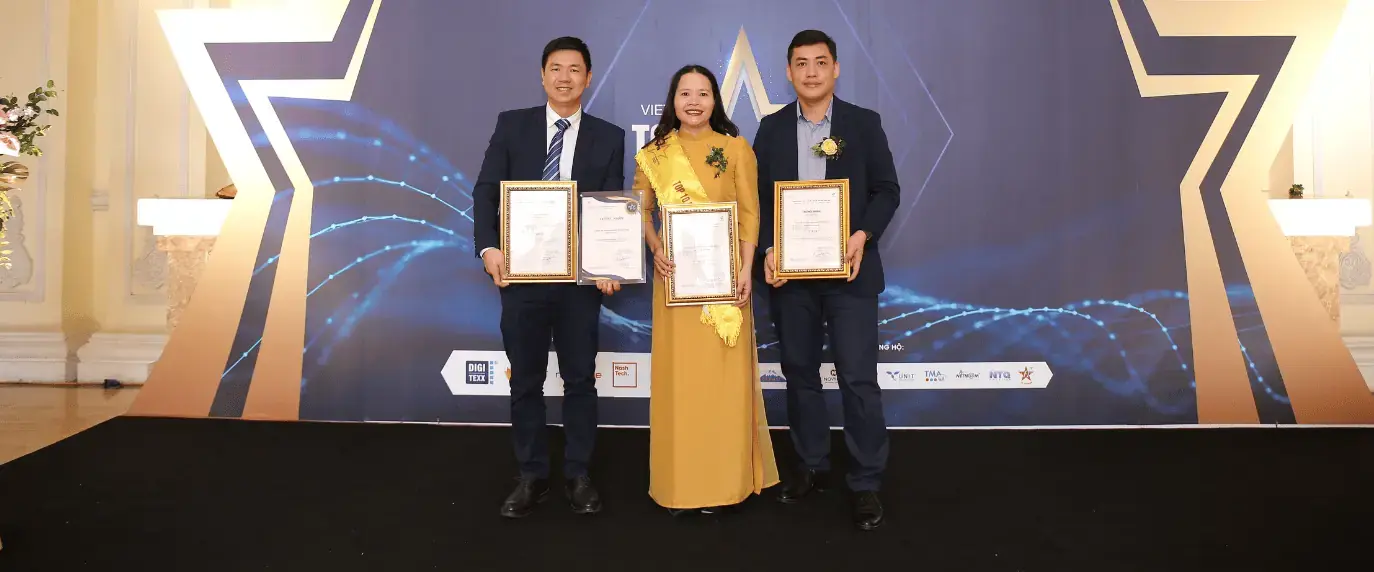 NashTech paves the way to success in the technology industry with Top 10 ICT Companies Awards