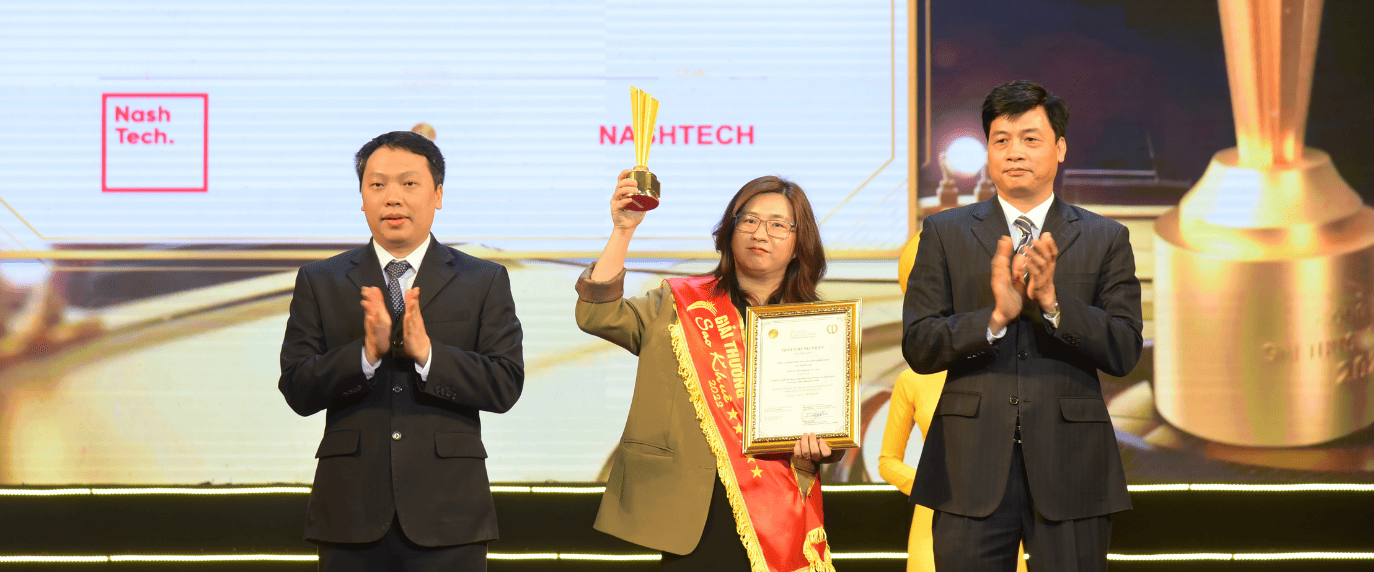 NashTech marked its 14th year winning Sao Khue Awards in two categories