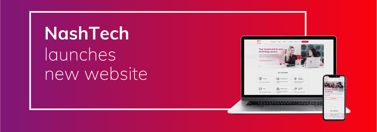 NashTech announces the launch of a new website